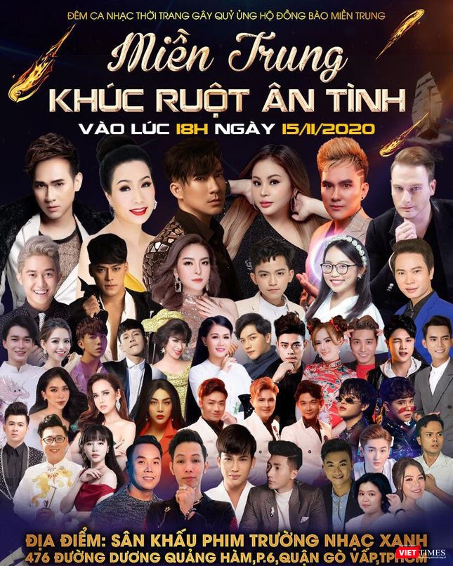 Chương trình "Miền Trung khúc ruột ân tình" sẽ diễn ra ngày 15/11 tới (Ảnh: BTC cung cấp) Chương trình "Miền Trung khúc ruột ân tình" sẽ diễn ra ngày 15/11 tới (Ảnh: BTC cung cấp)