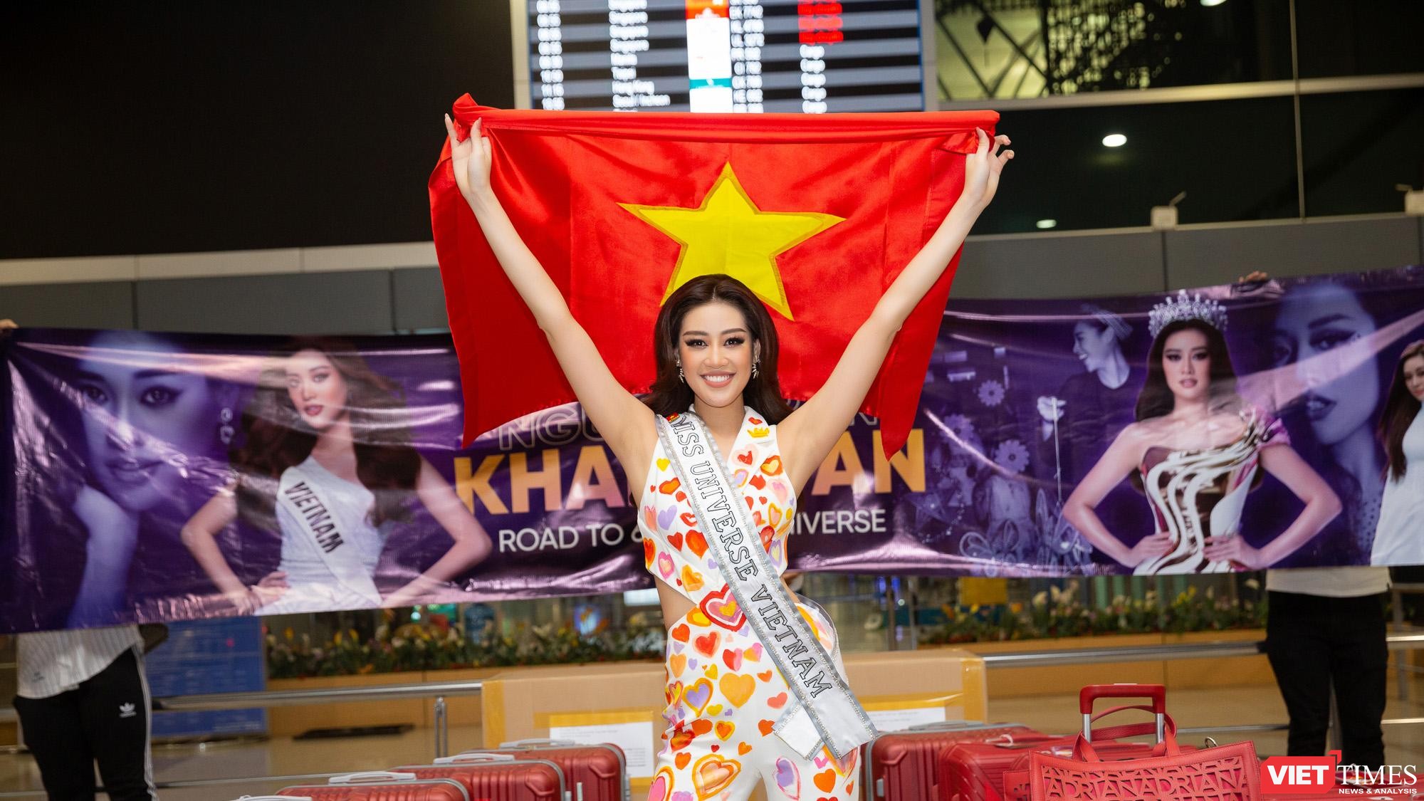 Hoa hậu Khánh Vân vừa đến Mỹ đã được dự báo có thể vào Top 21 Miss Universe