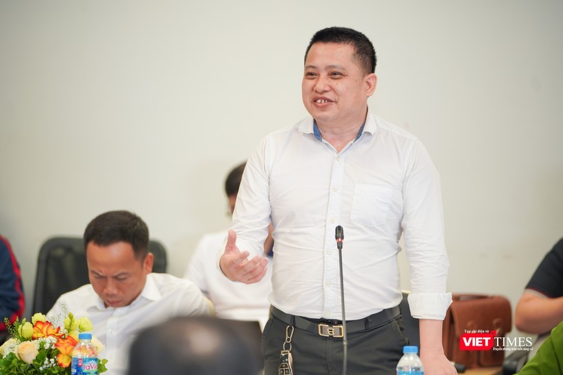 Ông Nguyễn Tuấn Anh, Giám đốc Công ty TNHH GeoAI Việt Nam chia sẻ rằng Giải thưởng Chuyển đổi số Việt Nam được phát động đúng lúc, đúng thời điểm – khi toàn xã hội đang chứng kiến sự lan tỏa mạnh mẽ của chuyển đổi số. Ông cũng bày tỏ mong muốn thành tựu chuyển đổi số tiếp tục được lan tỏa sâu hơn nữa tới người nghèo, người dân vùng biển, vùng xa. Ông Nguyễn Tuấn Anh, Giám đốc Công ty TNHH GeoAI Việt Nam chia sẻ rằng Giải thưởng Chuyển đổi số Việt Nam được phát động đúng lúc, đúng thời điểm – khi toàn xã hội đang chứng kiến sự lan tỏa mạnh mẽ của chuyển đổi số. Ông cũng bày tỏ mong muốn thành tựu chuyển đổi số tiếp tục được lan tỏa sâu hơn nữa tới người nghèo, người dân vùng biển, vùng xa.