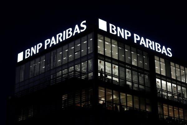 Văn phòng của BNP Paribas ở Wall Street.