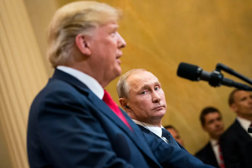 Ông Trump đã tìm kiếm sự ủng hộ của ông Putin trong nhiều năm. Ảnh: NYTimes. 3.png