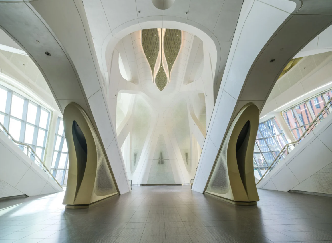 KAFD là một trung tâm của mạng lưới metro ở Riyadh. Ảnh: CNN. Arab Saudi chơi lớn Tuyến metro 22 tỷ USD biến Riyadh thành thành phố tương lai 3.png