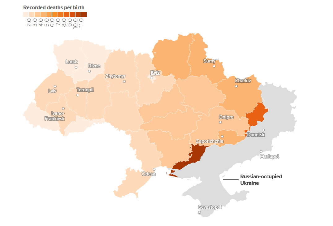 Ukraine và thảm họa dân số Bệnh viện sản, trường học hoang lạnh và nỗi lo ai tái thiết đất nước 3.png
