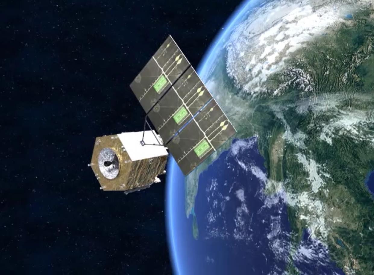 Vệ tinh khí tượng Phong Vân của Trung Quốc.