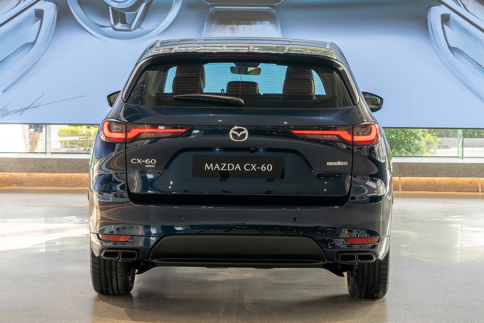 Cận cảnh bộ đôi SUV 'cận sang' vừa được Mazda giới thiệu tại Việt Nam, có động cơ hybrid cắm sạc - Ảnh 4.jpg