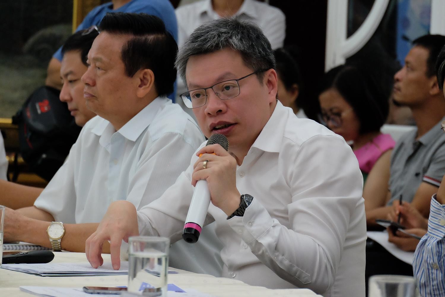 ông Lê Quốc Vinh (ảnh: Mạnh Hưng)