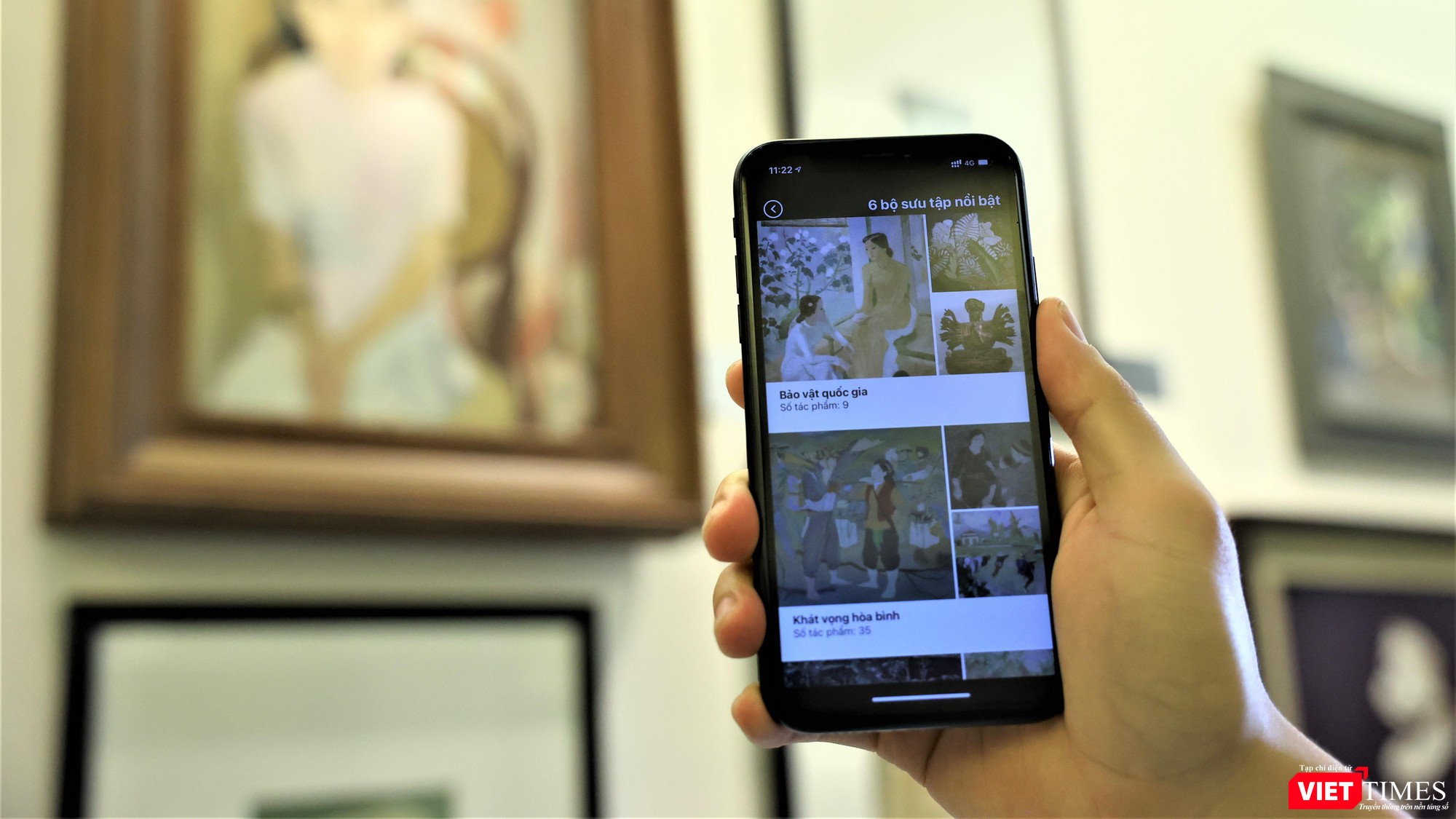App iMuseum hỗ trợ 9 ngôn ngữ phổ biến trên thế giới gồm Việt Nam, Anh, Pháp, Đức, Trung Quốc, Nhật Bản, Italia, Tây Ban Nha và Hàn Quốc