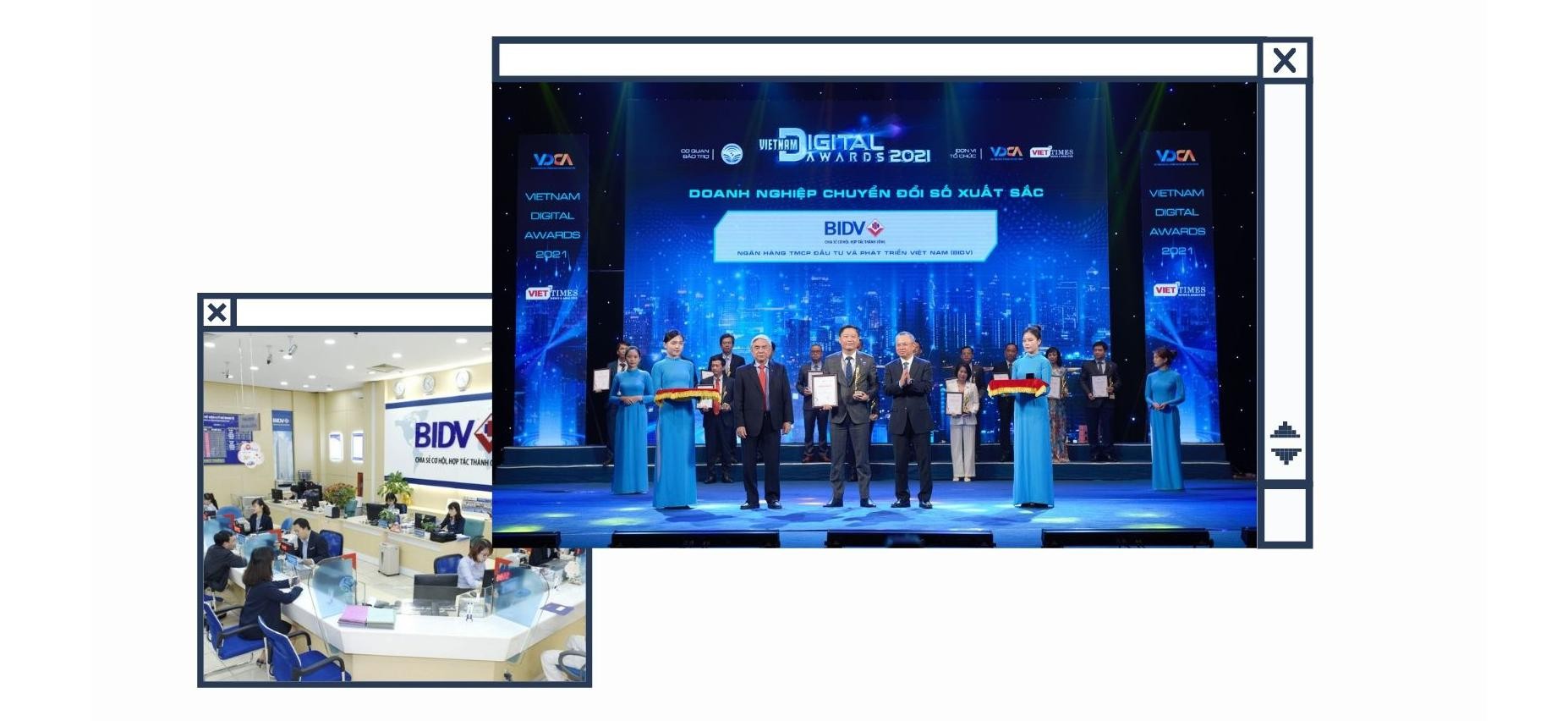 ông Nguyễn Chiến Thắng đại diện cho BIDV nhận cúp Giải thưởng Chuyển đổi số Việt Nam 2021 ông Nguyễn Chiến Thắng đại diện cho BIDV nhận cúp Giải thưởng Chuyển đổi số Việt Nam 2021