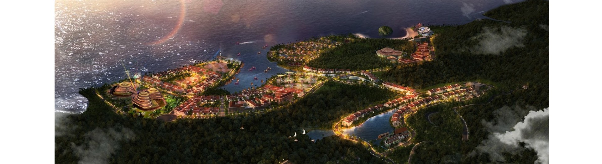 Hình ảnh phối cảnh dự án Vega City Vân Đồn của Tập đoàn KDI Holdings