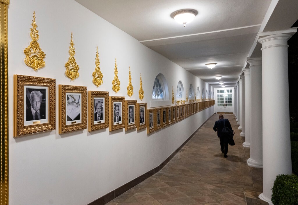 Ông Trump dát vàng Nhà Trắng Đập tường, lát đá Vườn Hồng, xây ballroom hàng trăm mét vuông 16.jpg