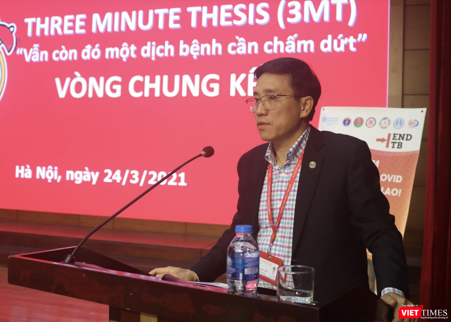 PGS.TS. Đoàn Quốc Hưng – Phó Hiệu trưởng Trường Đại học Y Hà Nội (Ảnh - Minh Thuý)