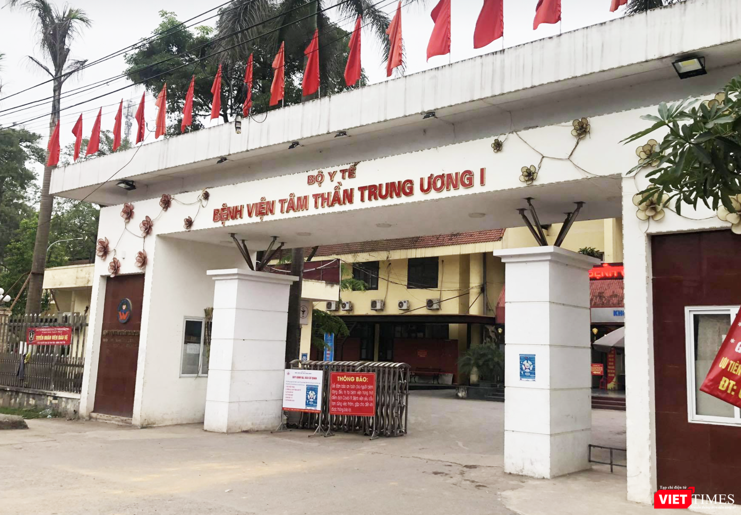 Bệnh viện Tâm thần Trung ương I (Ảnh - Minh Nhân)