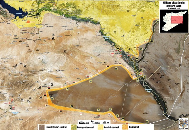 “Hổ Syria” vượt Euphrates đánh chiếm mỏ dầu ở Deir Ezzor, tướng huyền thoại Syria tử trận - Ảnh 1.