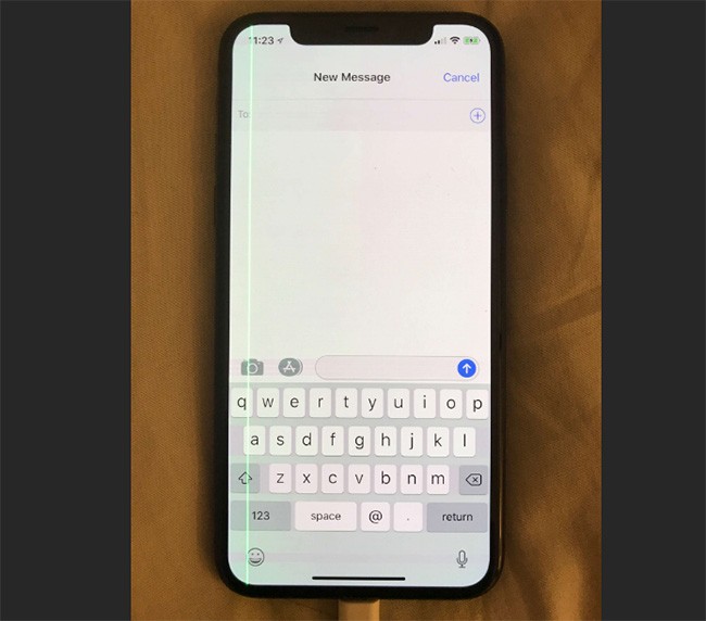 iPhone X dính lỗi sọc màn giống Galaxy S7 edge - ảnh 3