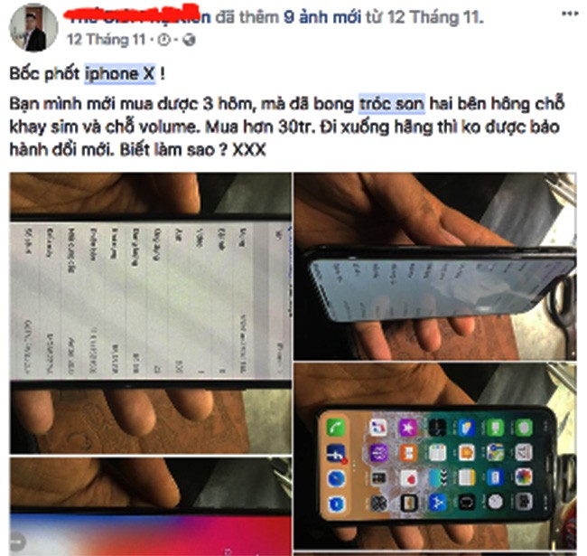 Một số iPhone X bị bong sơn, Apple tiết kiệm chi phí gia công? - ảnh 3