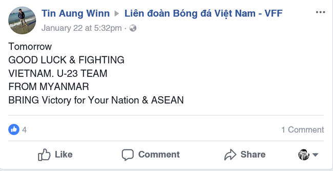 U-23 Việt Nam lập kỳ tích “dậy sóng” facebook Fan quốc tế - ảnh 2