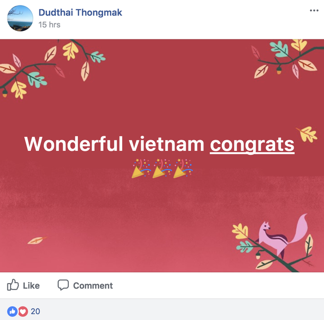 U-23 Việt Nam lập kỳ tích “dậy sóng” facebook Fan quốc tế - ảnh 8