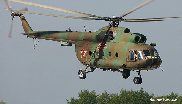 Trực thăng Mi-8.