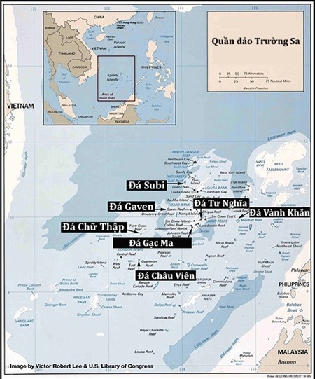 Thực trạng 7 bãi đá Trung Quốc cải tạo ở Trường Sa qua ảnh vệ tinh - ảnh 2