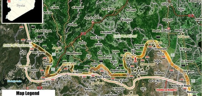 Hai tỉnh chiến lược của Syria tiếp tục giành chiến thắng - ảnh 1