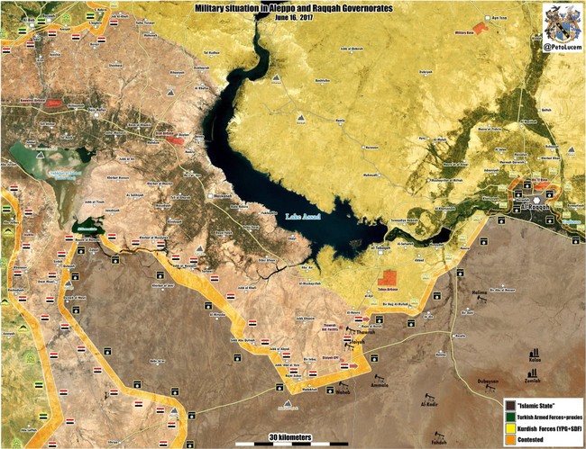 Lực lượng “Hổ Syria” giải phóng liên tiếp 3 cứ địa IS ở tỉnh Raqqa (video) - ảnh 1