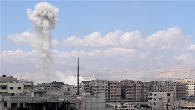 Tàn khốc, đẫm máu cuộc chiến trong chảo lửa ven Damascus, quân đội Syria tử chiến IS và HTS - ảnh 3