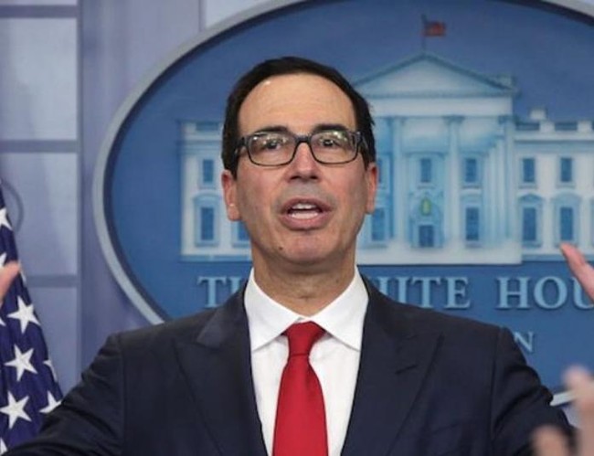 Bộ trưởng Tài chính Mỹ Steven Mnuchin là người Do Thái. Ảnh: Elite Daily.