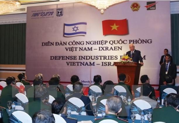 Diễn đàn công nghiệp quốc phòng Việt Nam - Israel ngày 21/3/2017.