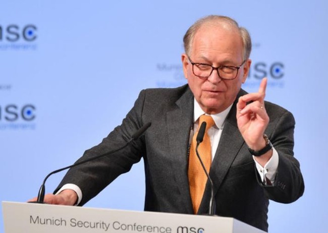 Chủ tịch Hội nghị An ninh Munich Wolfgang Ischinger. Ảnh: Zimbio.