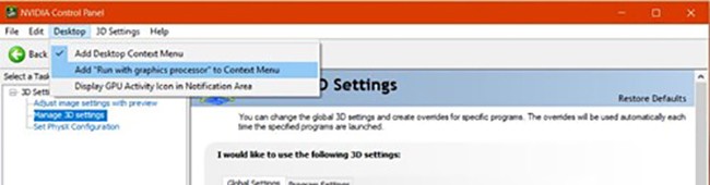 Khai thác sức mạnh đồ họa rời cho ứng dụng Windows - ảnh 1