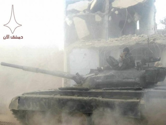 Quân đội Syria vây diệt phe thánh chiến cố thủ ngoại vi Damascus - ảnh 2
