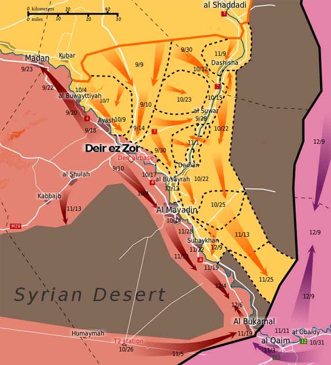 IS kịch chiến người Kurd Syria tại đông Euphrates - ảnh 1
