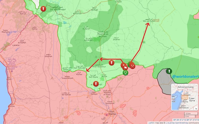 “Hổ Syria” tiên phong đoạt thêm cứ điểm phiến quân ở Idlib - ảnh 2