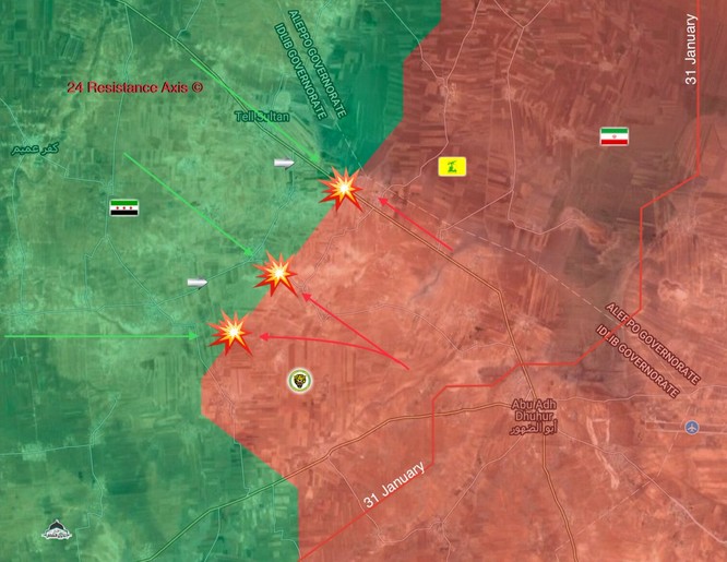 Nga trút bão lửa, “Hổ Syria” chiếm lại 2 thị trấn tại sào huyệt Idlib - ảnh 1