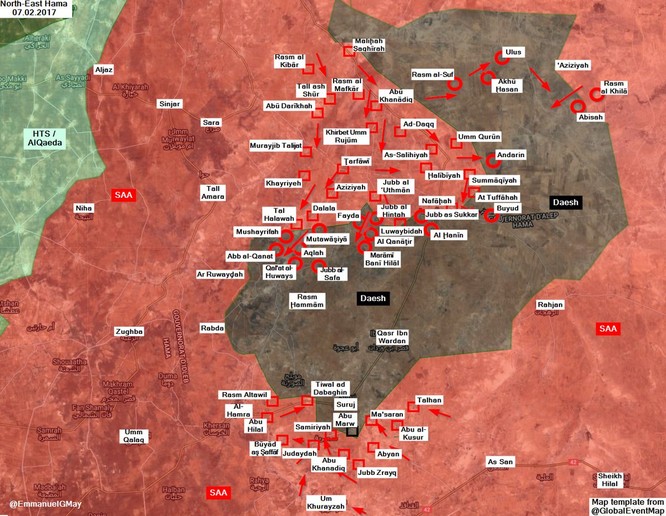 “Hổ Syria” xốc tới nghiền nát IS tại Hama, giải phóng hơn 80% địa bàn phiến quân - ảnh 1