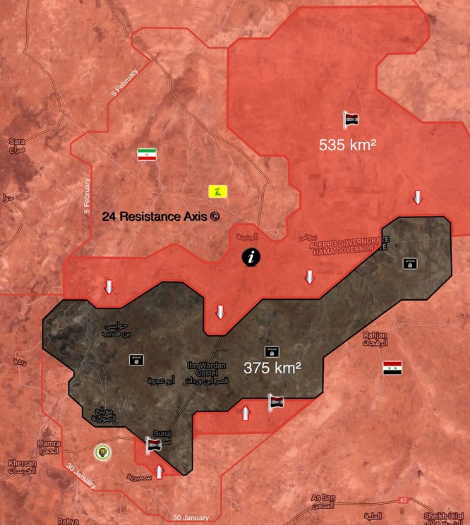 “Hổ Syria” xốc tới nghiền nát IS tại Hama, giải phóng hơn 80% địa bàn phiến quân - ảnh 2