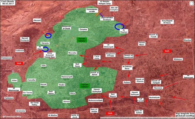 “Hổ Syria” nghiền nát phiến quân, đoạt 3 thị trấn ở Đông Ghouta - ảnh 1