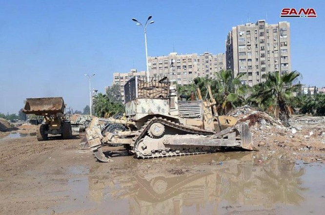 Phe thánh chiến xin hàng, quân đội Syria đánh rát IS tại tử địa Yarmouk - ảnh 4