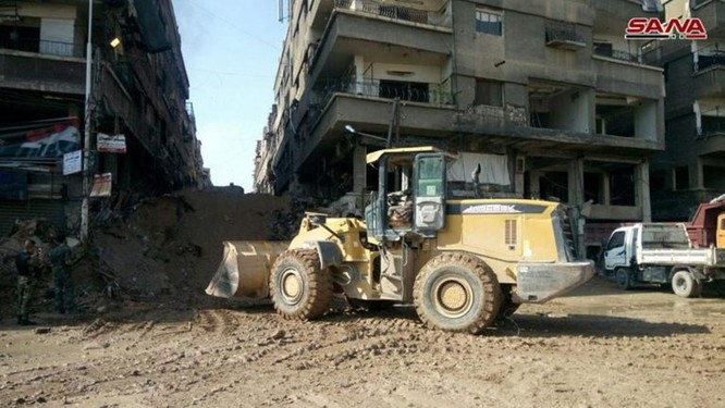 Phe thánh chiến xin hàng, quân đội Syria đánh rát IS tại tử địa Yarmouk - ảnh 3