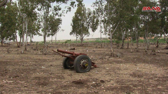 Quân đội Syria chiếm giữ lượng vũ khí khổng lồ của phe thánh chiến ở Homs - ảnh 8