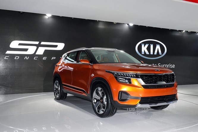 Kia SP Concept ra mắt tại Ấn Độ, sẽ bán ra vào năm sau - ảnh 1