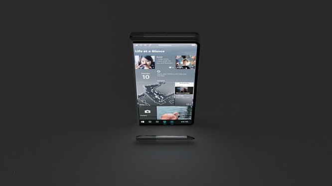 Bạn có thích một chiếc điện thoại Surface Phone có thể gập đôi như hình ảnh dưới đây? - ảnh 2
