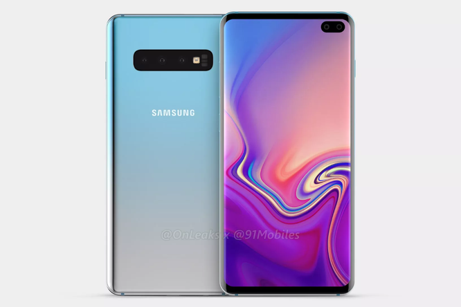 Đây chính là video mô tả thiết kế Galaxy S10+, bao gồm cảm biến vân tay thế hệ mới và camera “viên thuốc” - ảnh 1