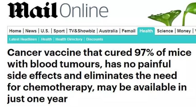 Mỹ đã nghiên cứu, bào chế thành công vaccine chống ung thư! - ảnh 1