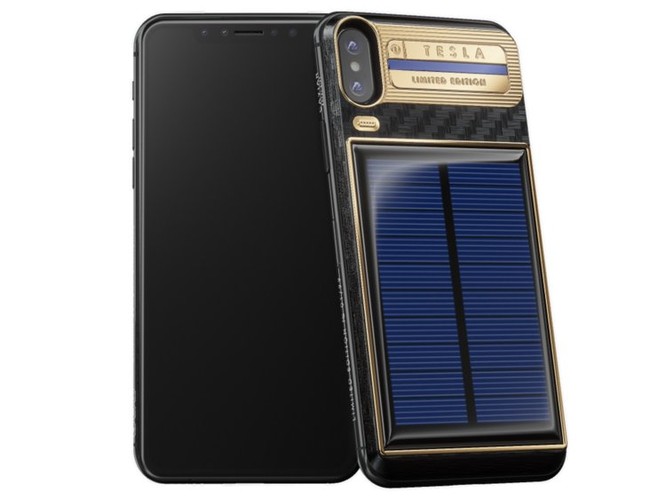 Chiêm ngưỡng chiếc iPhone X Tesla giá chát 4000 USD - ảnh 1