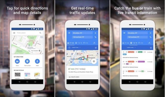 Google phát hành bản đồ rút gọn Google Map Go - ảnh 2