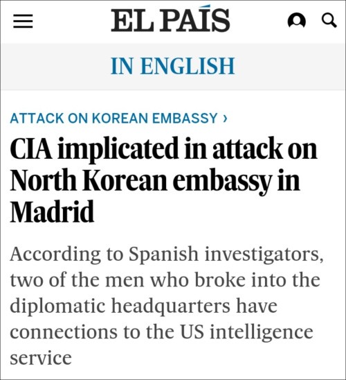   CIA tập kích sứ quán Triều Tiên tại Madrid để cướp tài liệu về cuộc gặp Donald Trump – Kim Jong Un ở Hà Nội? - ảnh 2