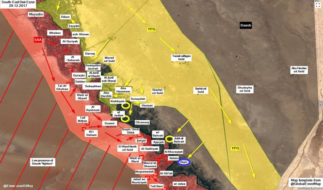 Gần 70 tay súng IS mất mạng trước họng súng người Kurd ở Euphrates - ảnh 1