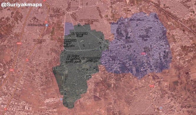 Quân đội Syria giáng đòn chí mạng IS, di tản phe thánh chiến đầu hàng khỏi tỉnh Damascus - ảnh 2