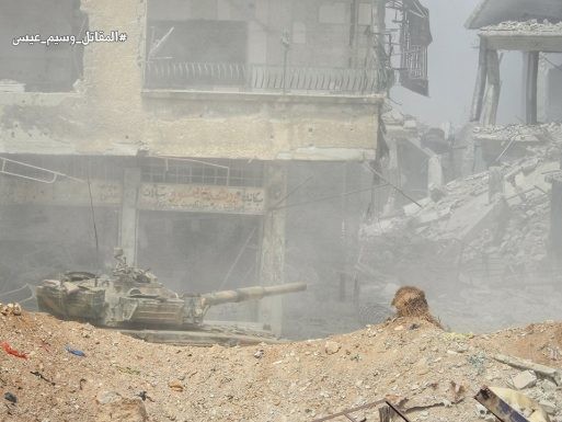 Nga dội lửa, quân đội Syria hợp vây chia cắt IS trong nồi hầm nam Damascus - ảnh 4